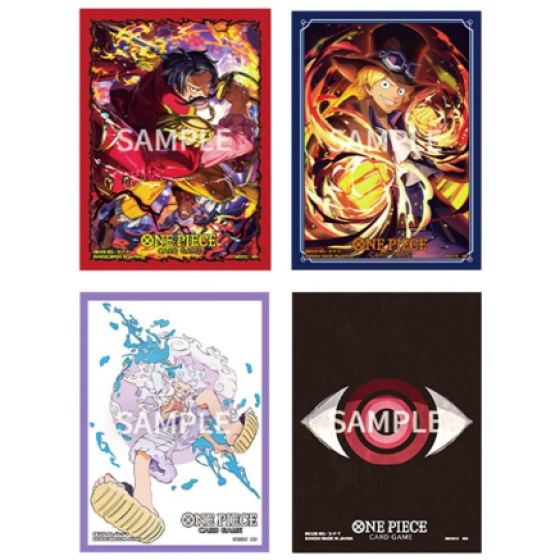 Bandai One Piece Card Game Card Game Official Card Sleeve - Vol.12 (Set of 4)